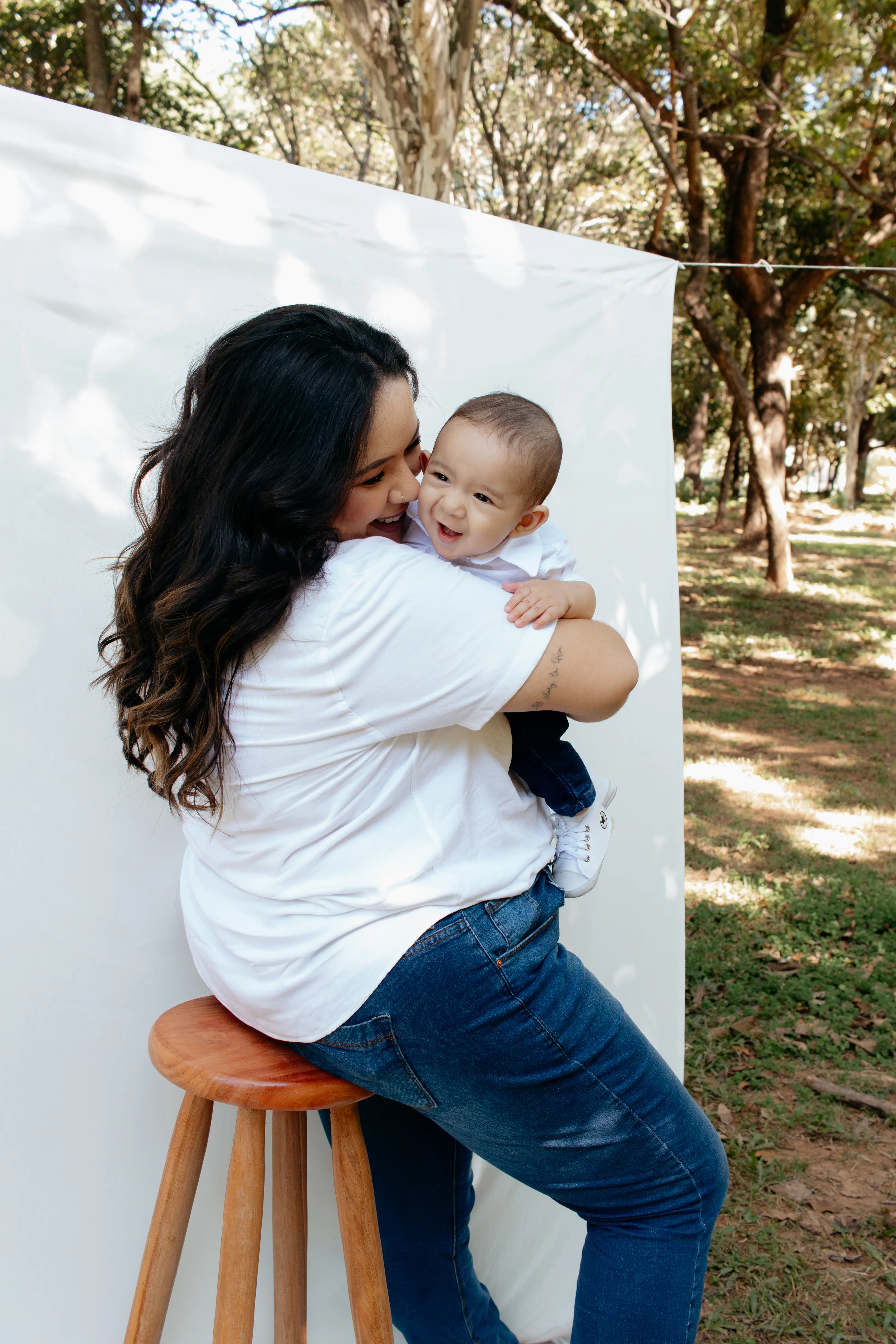 O ensaio e a paleta de tons suaves